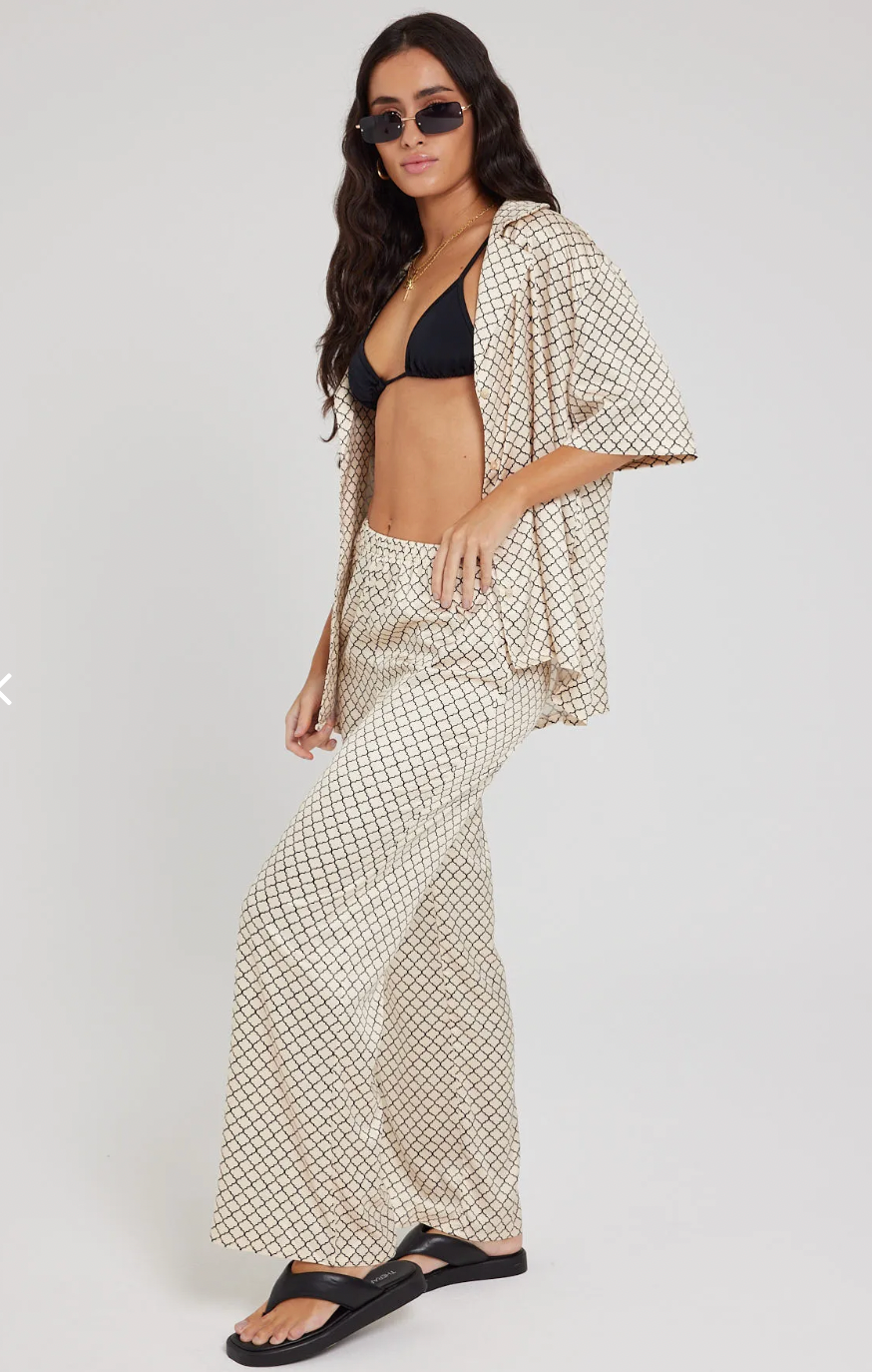 PARKER PANTS / GEO PRINT