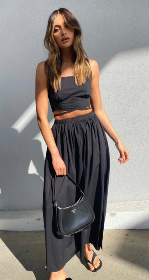 JOLENE SKIRT / BLACK