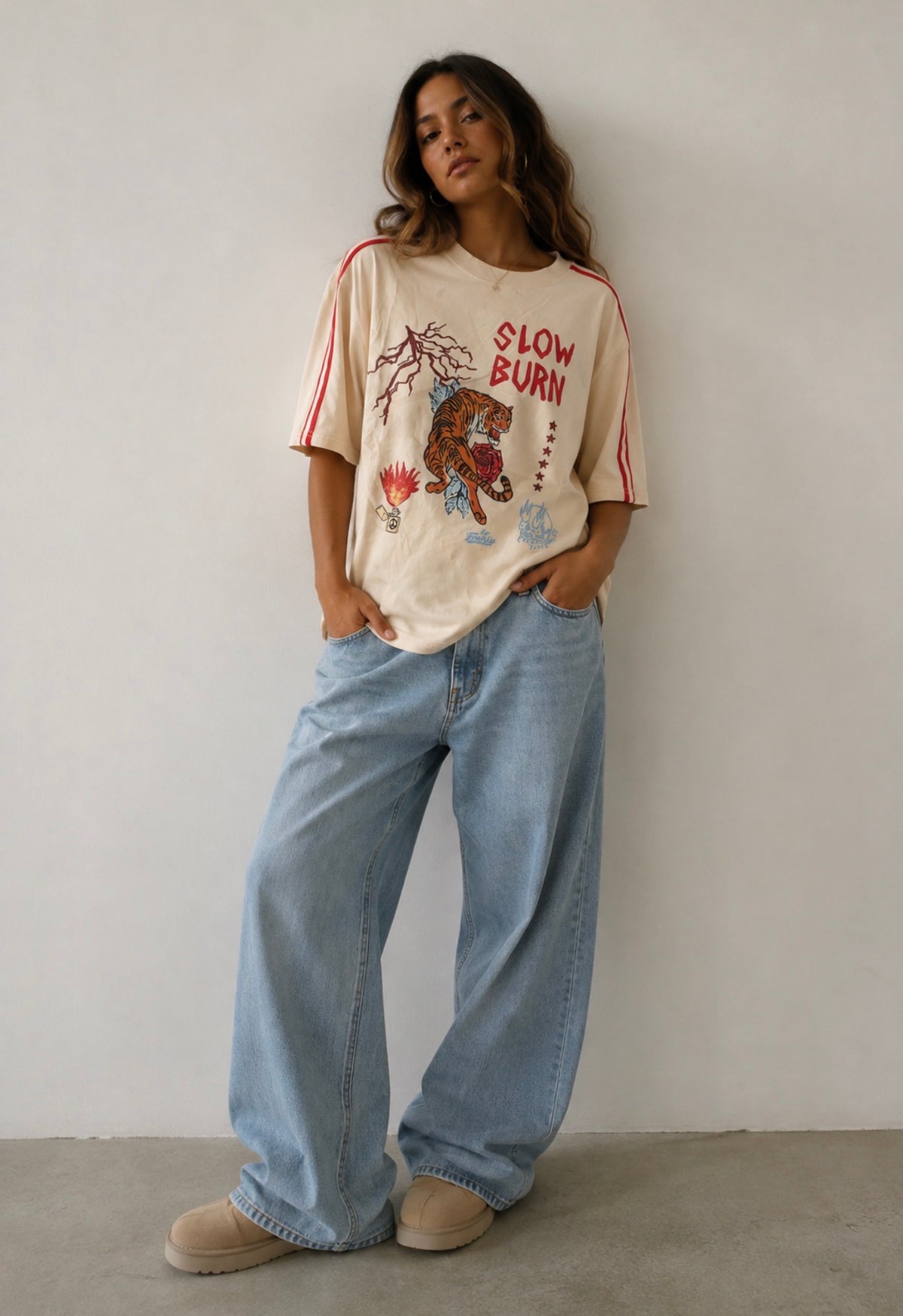 SLOW BURN VINTAGE TEE