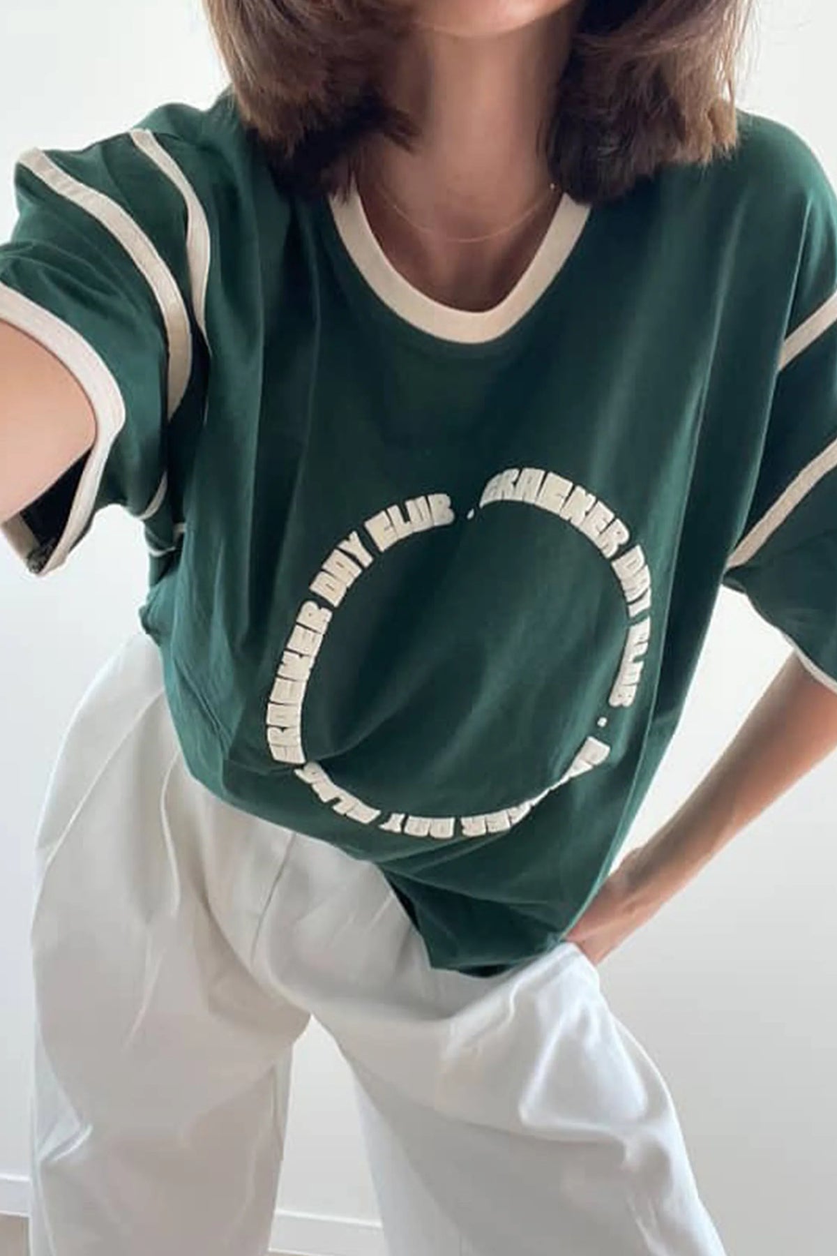 RACER CLUB TEE - FOREST