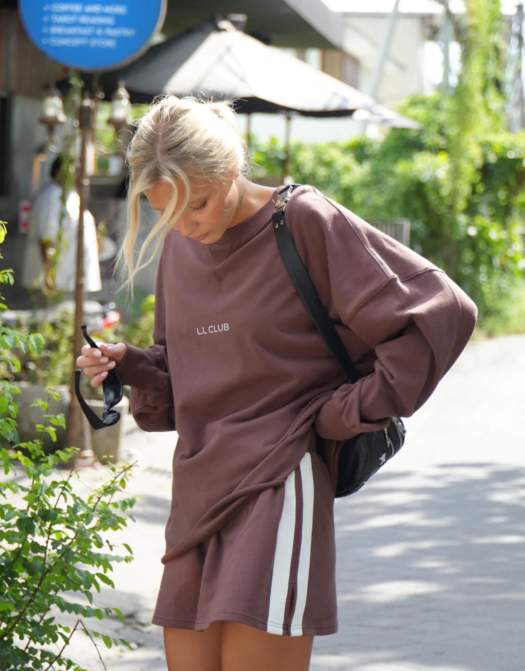 THE MAX CREW NECK / CHOCOLATE