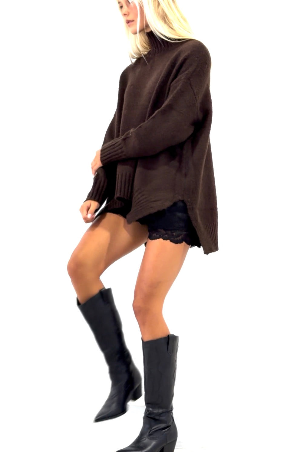 SABLE KNIT / CHOCOLATE