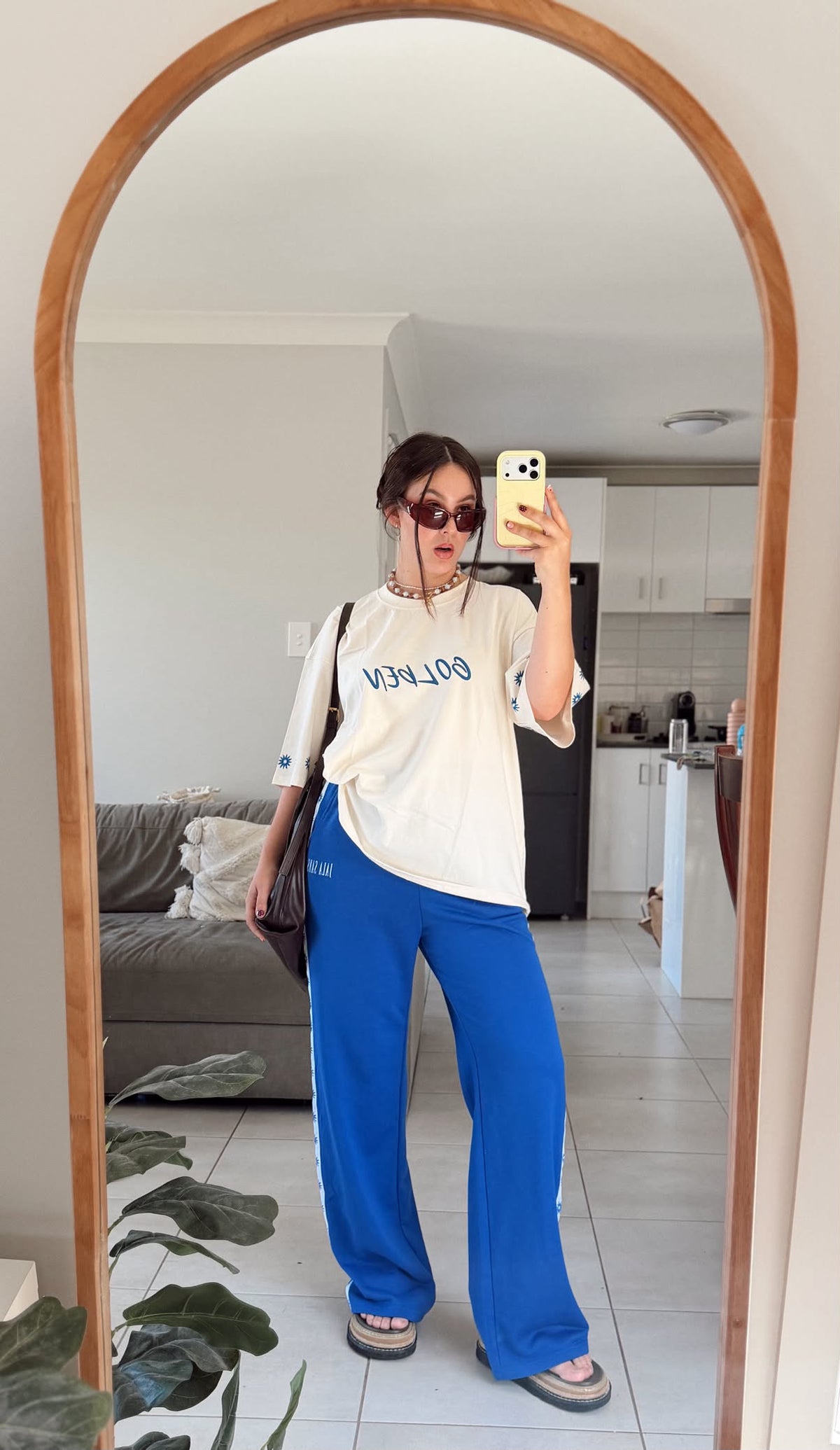 GOLDEN TRACK PANTS