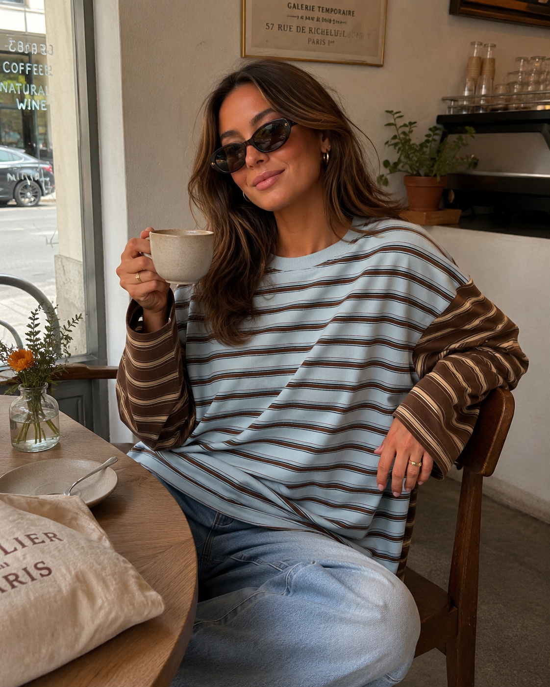 MOCHA COAST TEE