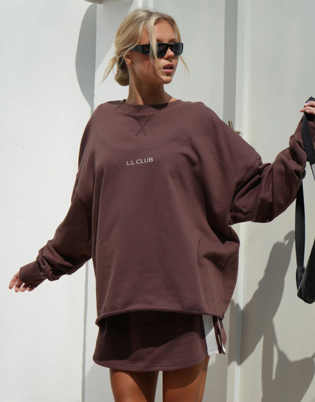 THE MAX CREW NECK / CHOCOLATE