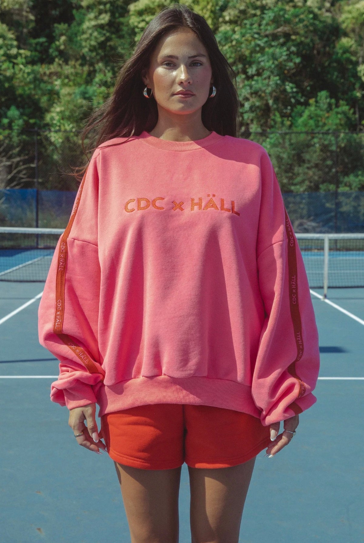 CDC x HALL Cloud Sweater - Peony Pink
