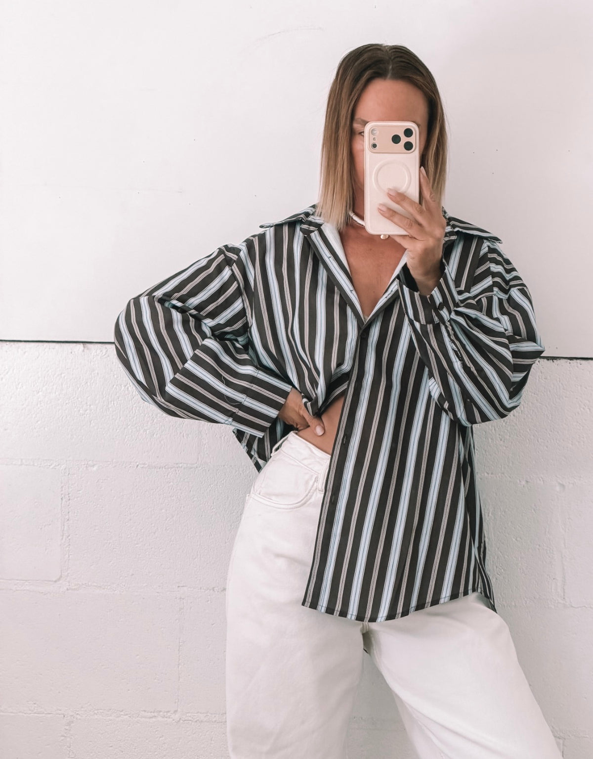 HUDSON STRIPE SHIRT