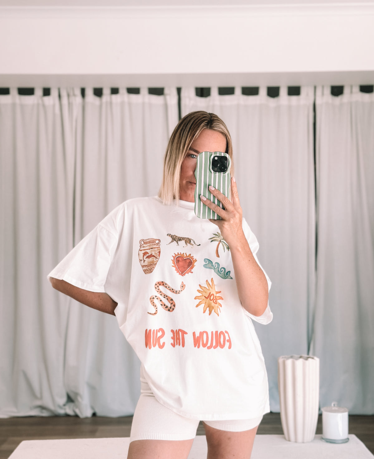 FOLLOW THE SUN TEE