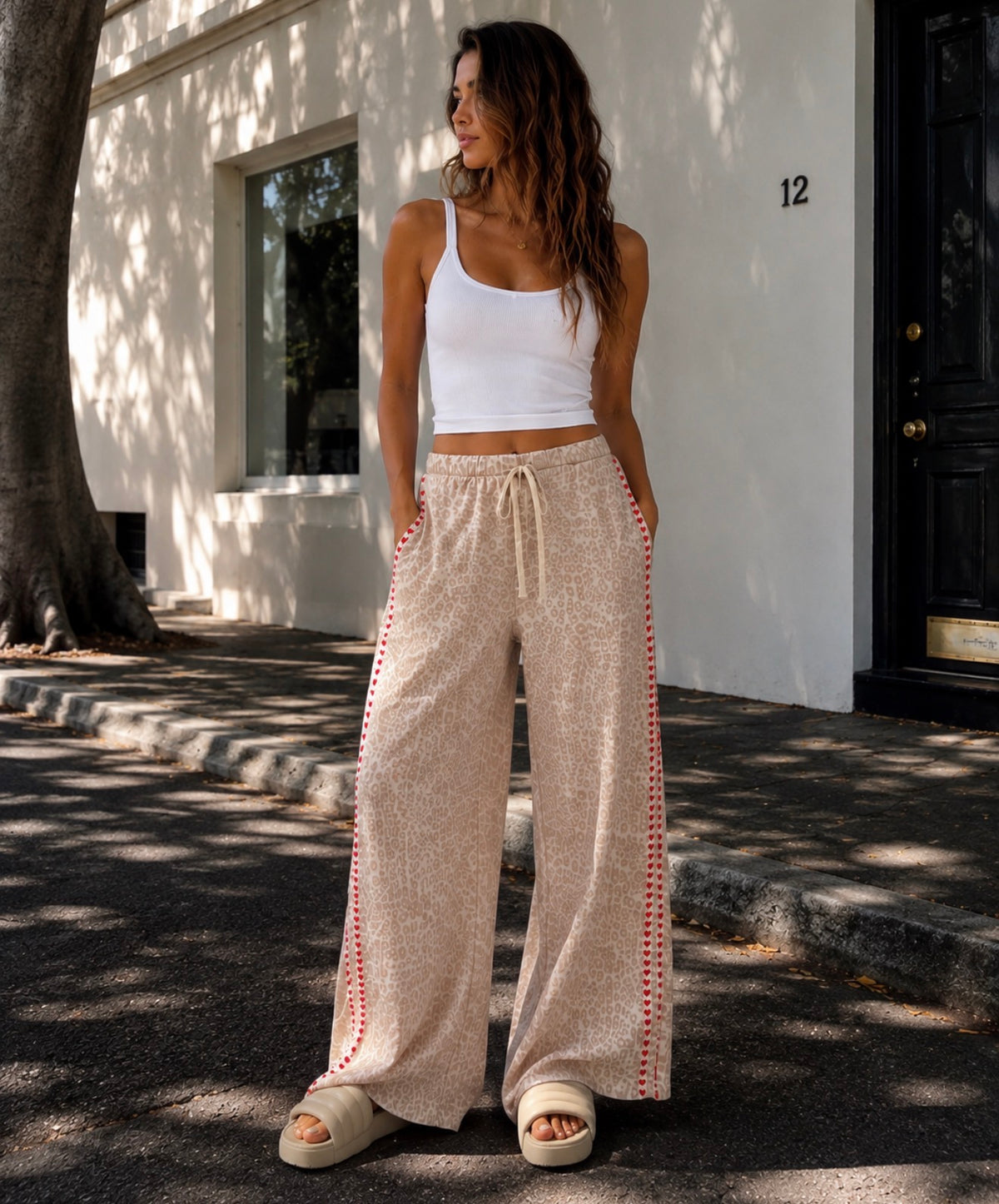 SAHARA LEOPARD PANTS