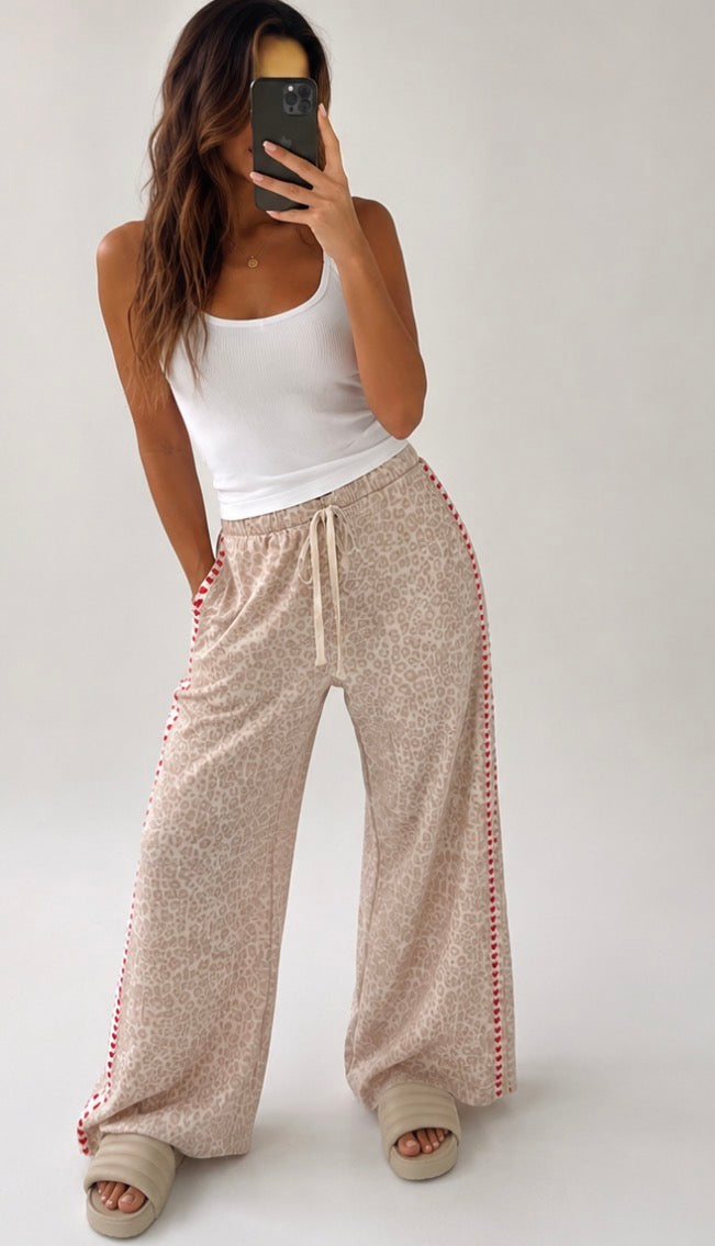 SAHARA LEOPARD PANTS