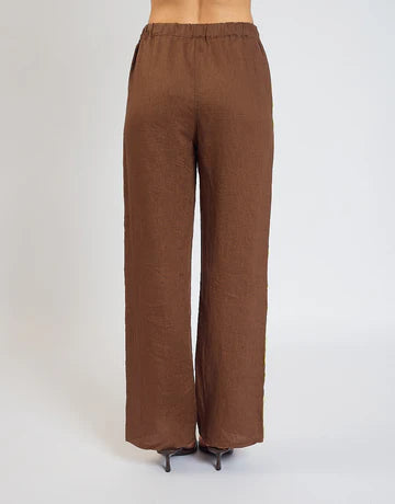 THE KIMI PANTS - CHOCOLATE