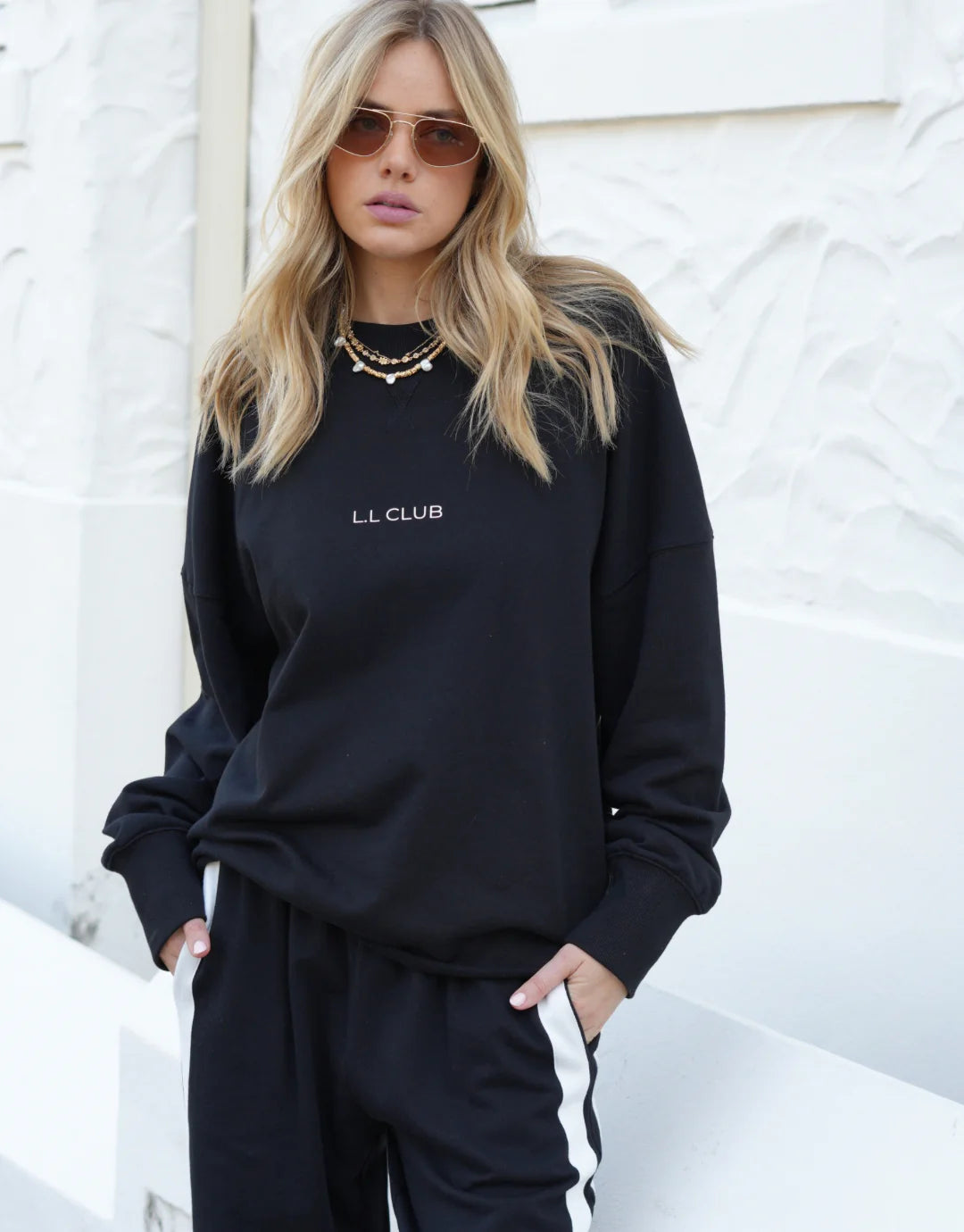 THE MAX CREW NECK / BLACK