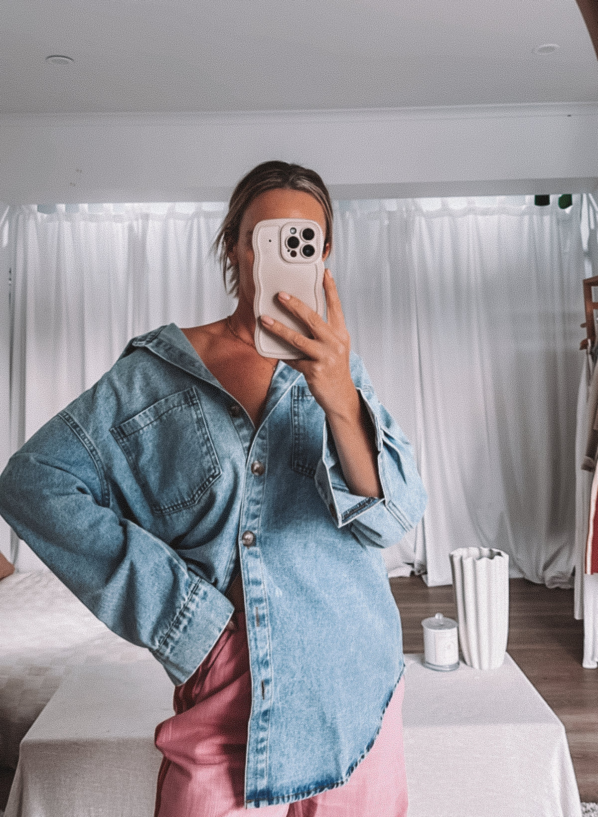 WILD CARD DENIM JACKET