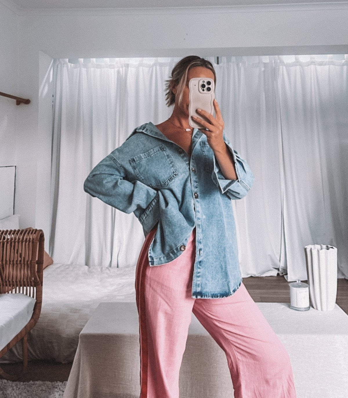 WILD CARD DENIM JACKET