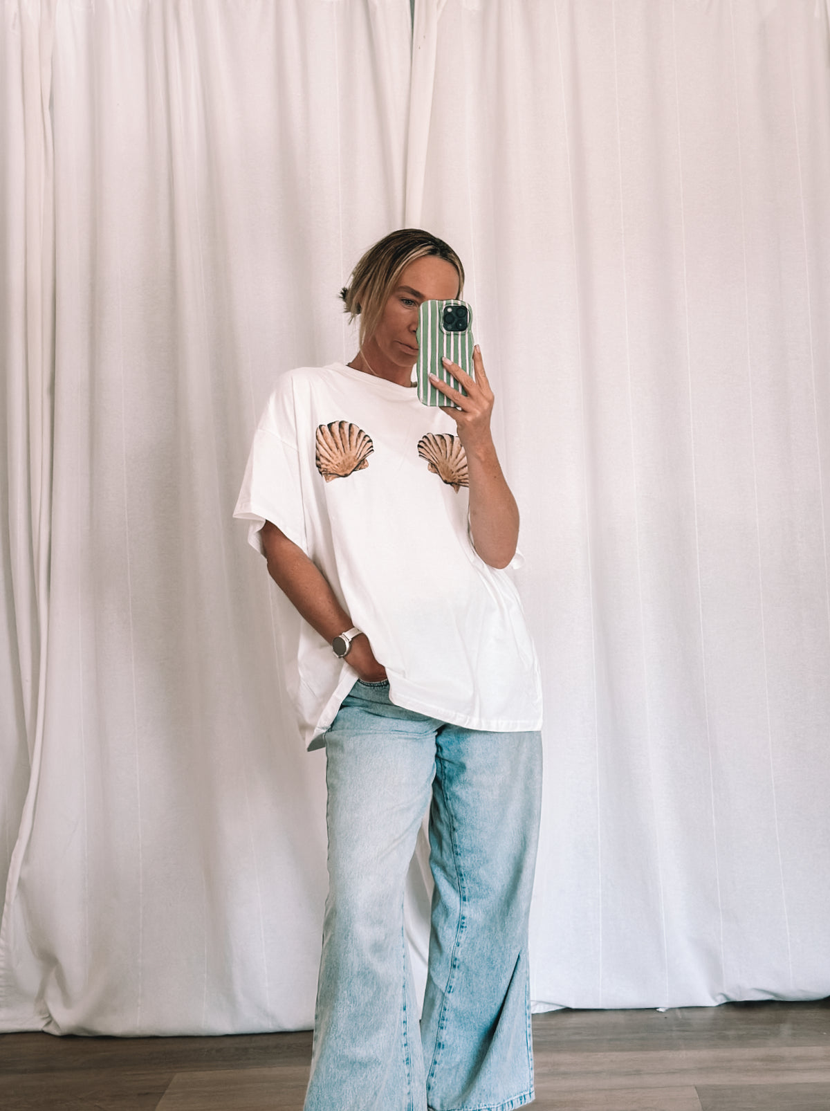 SHELL TEE