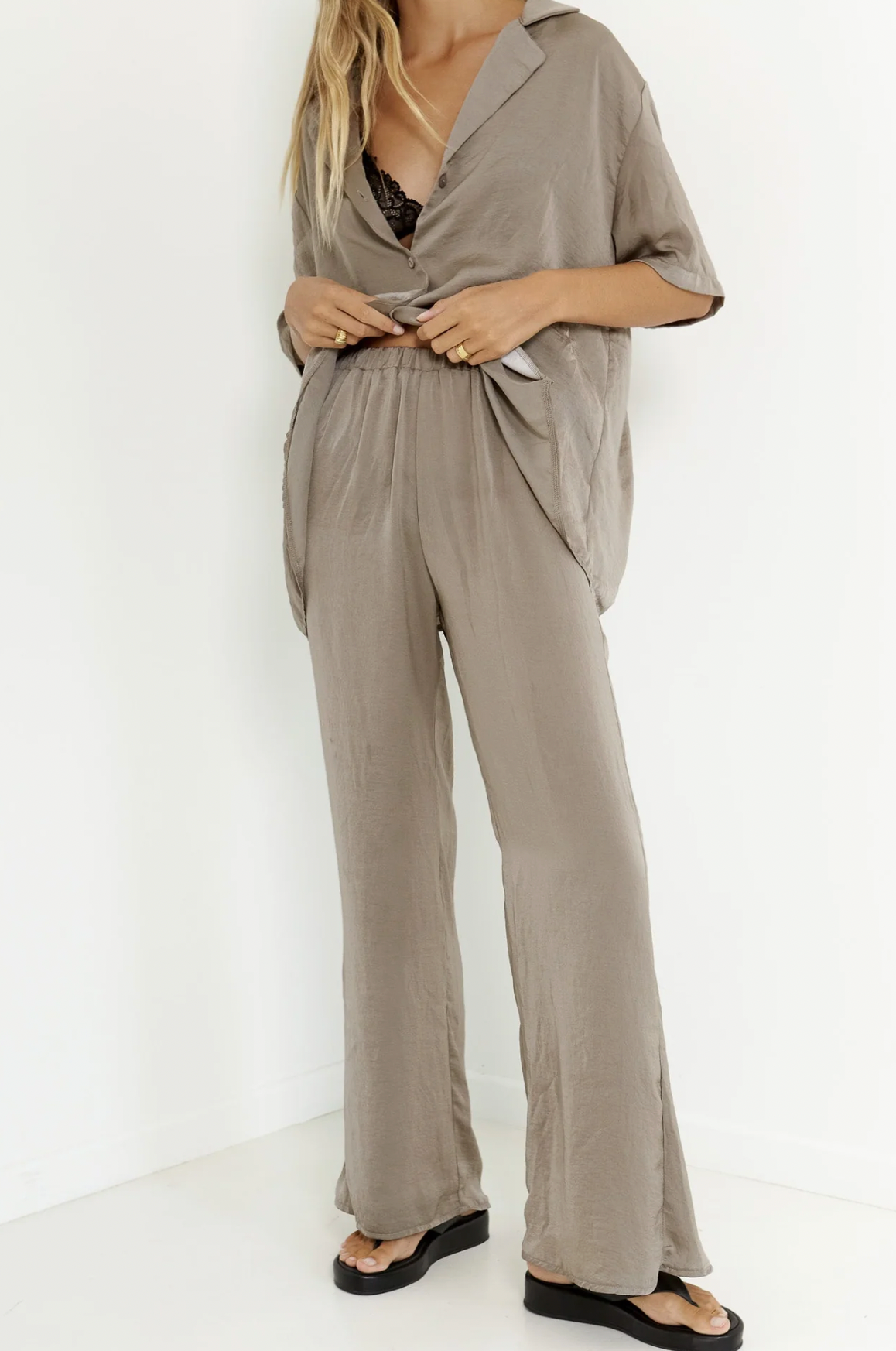 HALLIE PANT / OLIVE