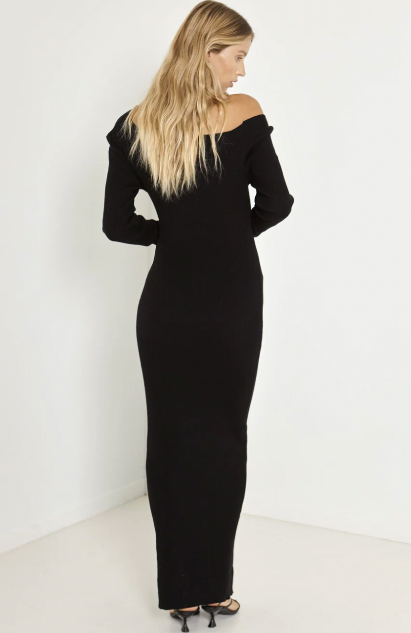 AURORA MAXI DRESS / BLACK