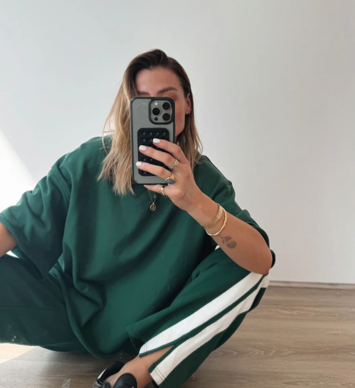 THE MASON TEE / FOREST GREEN