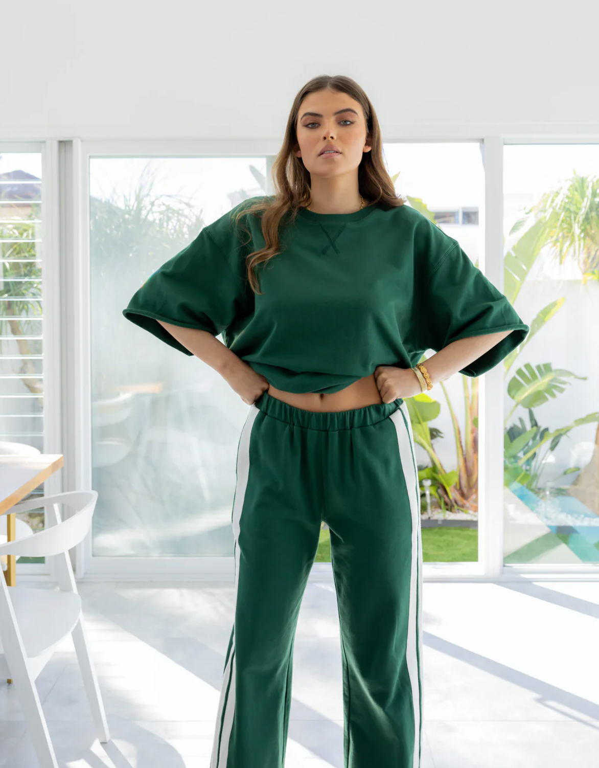 THE MASON TEE / FOREST GREEN