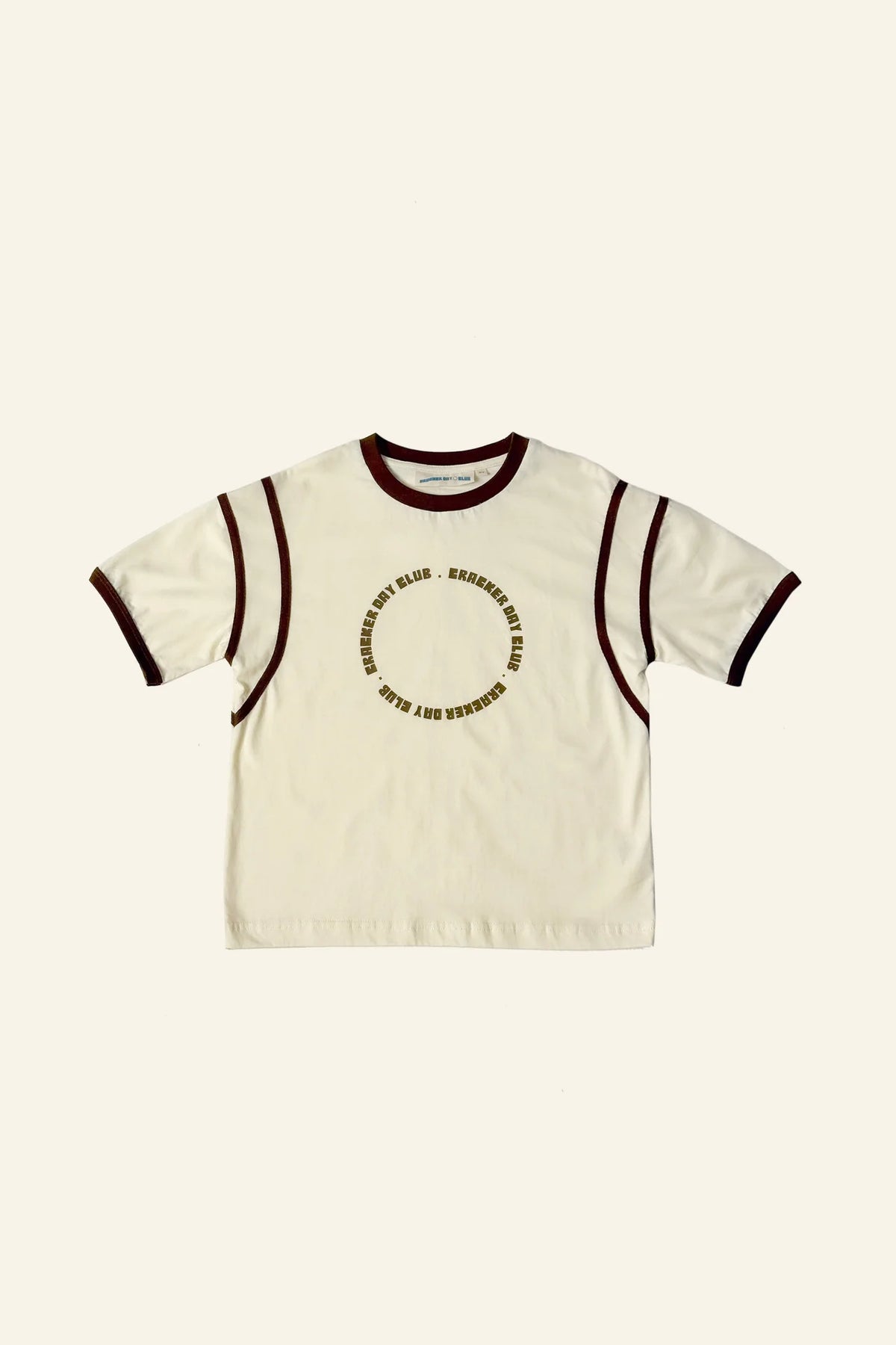 RACER CLUB TEE - BUTTER