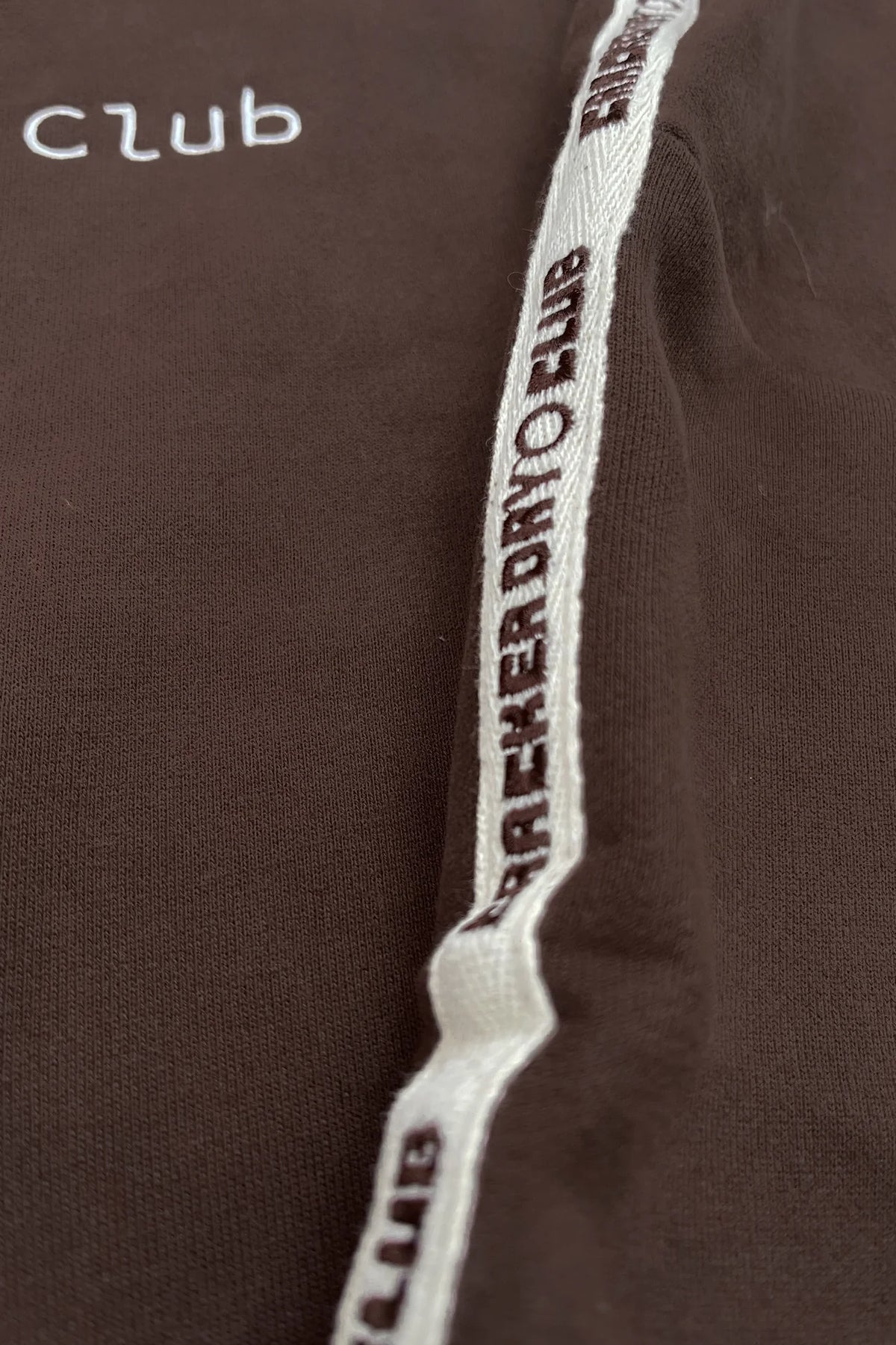 CLOUD RACER HOODIE - CHOCLATE