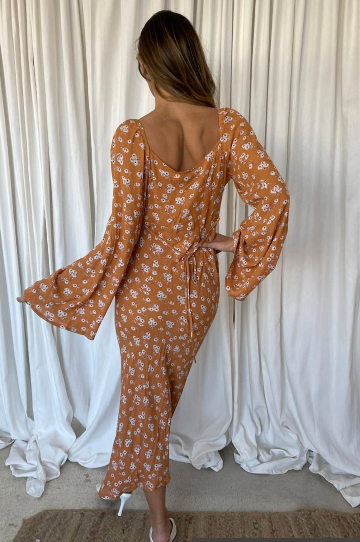 FLEUR DRESS - AMBER DAISY